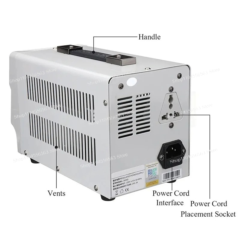 3005D 高精度デジタル可変式DC安定化電源 30V 5A - High Precision Dc Power Supply 30V 10A のレビューと価格