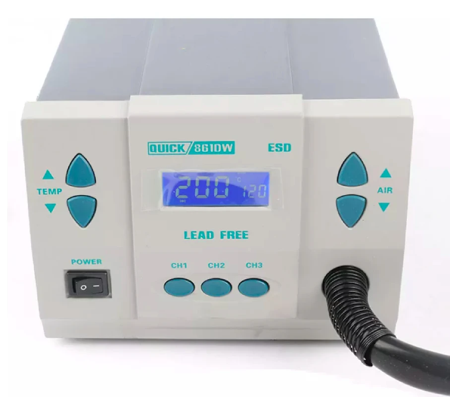 高品質なホットエアブロワー 861DW。100％正規品。PC - Hot Air Rework Station 861Dw のレビューと価格