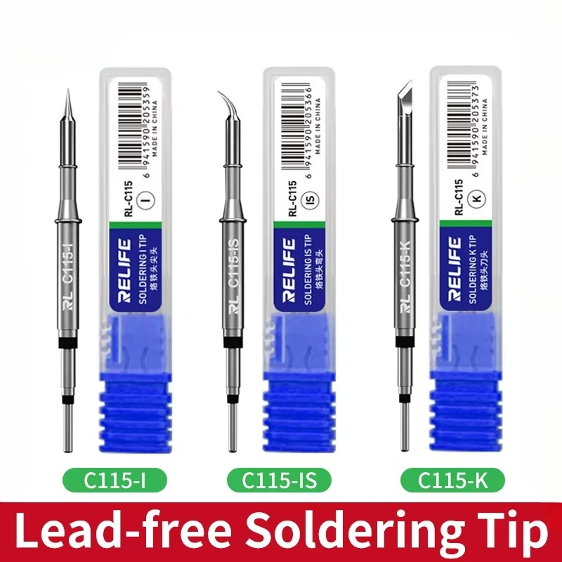 RELIFE C115-K/I/IS ナノレベルの汎用T11 - C115 Nano Soldering Iron Station のレビューと価格