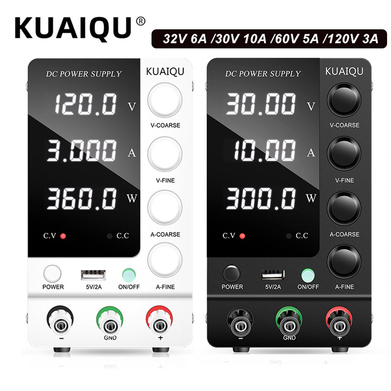 KUAIQU Lab DC電源 30V 10A 6A、調整可 - High Precision Dc Power Supply 30V 10A のレビューと価格